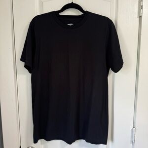 NWOT Goodfellow & Co Mans’ Black Cotton Short Sleeve Tee Size L